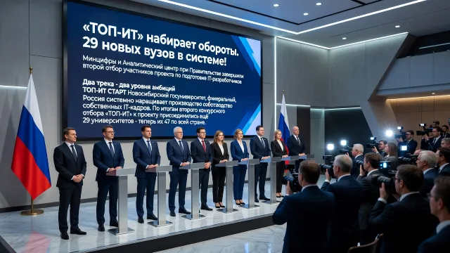 «ТОП-ИТ» набирает обороты. 29 новых вузов в системе!